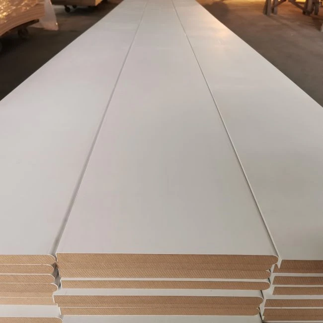 Fullbúið MDF Trim Moldings Skirting Board
