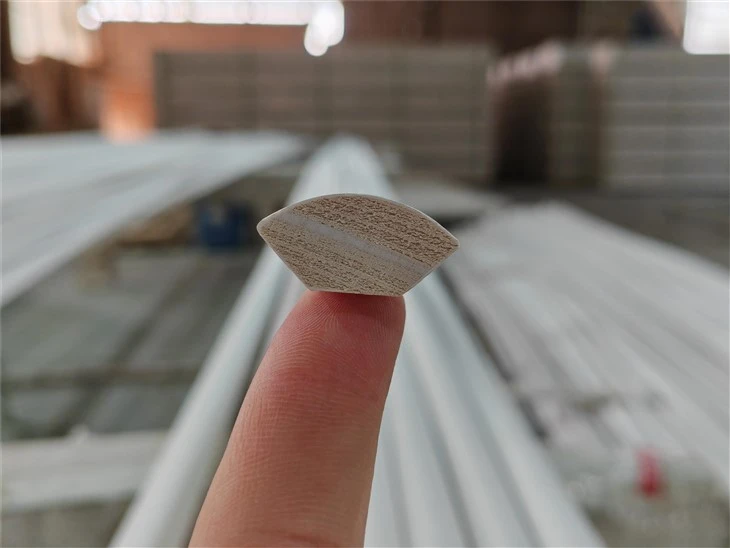 Gesso Trim Primed Quadrant mótun