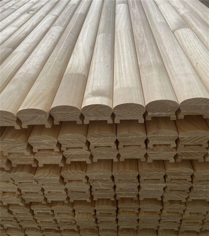 Grunnað FJ Radiata Pine Stair Handrail