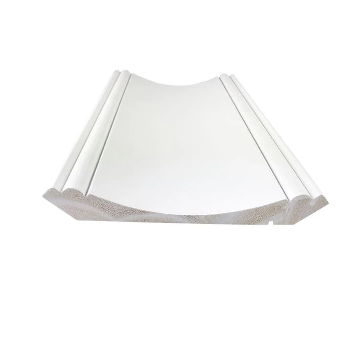 White Primed Wood Ceiling Moulding