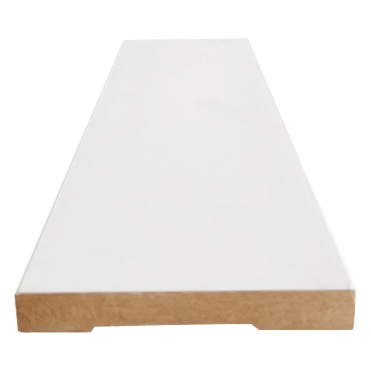 Kína hvítt grunnað Mdf grunnplata