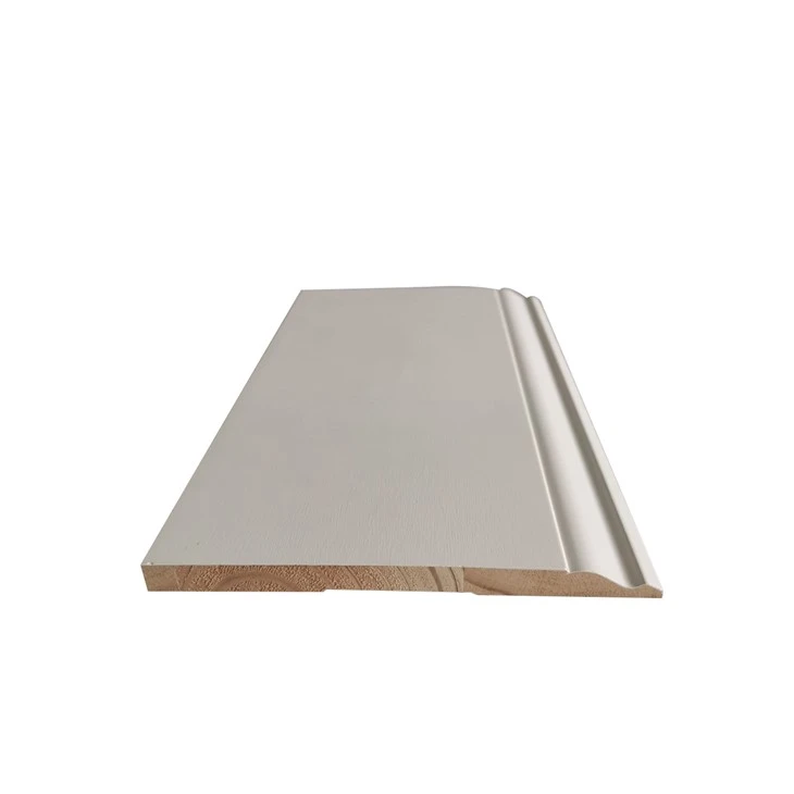 Fingursamskeyti viðargluggarammi Baseboard moldings