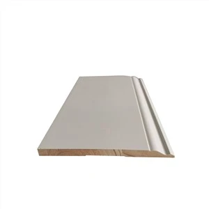 Fingursamskeyti viðargluggarammi Baseboard moldings