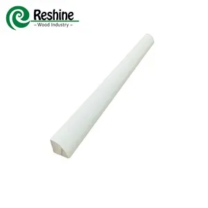 Hvítt grunnaður viðarfjórðungshringur