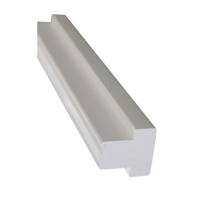 Hvítir grunnaðir PVC lokaríhlutir